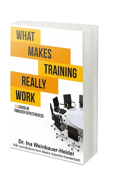 What Makes Training Really Work, the book of the 12 levers